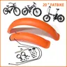 "Parafanghi bici 24/26/20 ""x4.0 parafanghi per pneumatici grassi parafanghi Set parafanghi per BMX"