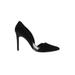 Banana Republic Heels: D'Orsay Stilleto Cocktail Party Black Print Shoes - Women's Size 8 - Pointed Toe