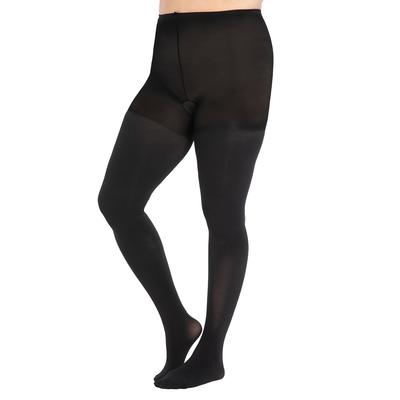 Women's Premium Opaque Tights by ELOQUII in Black (Size 14/16)