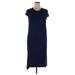 Jessica Simpson Casual Dress: Blue Dresses - Women's Size X-Large