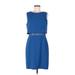 Marc New York Andrew Marc Casual Dress: Blue Dresses - Women's Size 8