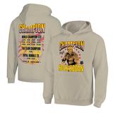 Men's Ripple Junction Natural Hulk Hogan WWE Champion Fleece Pullover Hoodie