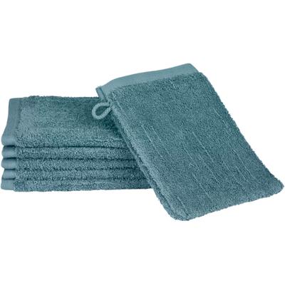 Waschhandschuh ROSS "Premium", blau (petrol), B:16cm L:22cm, Frottier, Handtücher (Packung), 100% Baumwolle Image
