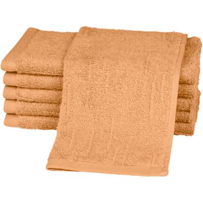 Gästehandtuch ROSS "Premium", braun (caramel), B:30cm L:50cm, Frottier, Obermaterial: 100% Baumwolle, Handtücher (Packung), 100% Baumwolle Image
