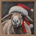The Holiday Aisle® Santa Donkey w/ Hat Wood in Brown | 8 H x 8 W x 1.5 D in | Wayfair 59B432C8E8914219BE1EE0F9A2C0B21E