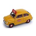 SCALE MODEL COMPATIBLE WITH FIAT 600 1a SERIE 1960 COCA COLA 1:43 BRUMM BM0491B