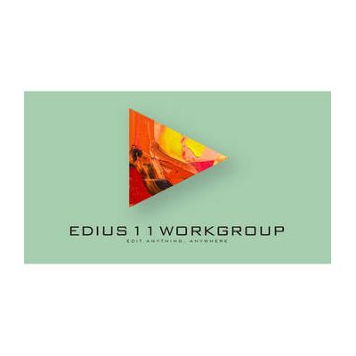 Grass Valley EDIUS 11 Workgroup Nonlinear Editing Software Upgrade from EDIUS X Workgrou EW11-UGD-W