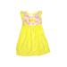 Little Adventures Dress - A-Line: Yellow Floral Skirts & Dresses - Kids Girl's Size 2