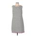 Heyton Casual Dress - Shift: Ivory Print Dresses - Women's Size 12