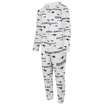 NFL Unisex Docket Union Suit (Size XXL) New England Patriots, Polyester,Spandex