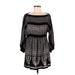 BCBGMAXAZRIA Casual Dress: Black Dresses - Women's Size Medium