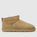 UGG classic ultra mini boots in mustard seed