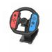 Steering Wheel for Nintendo Switch JoyCon with Table Attachment Switch Racing Wheels for Mario Kart