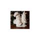 Paint Your Own Snowman Tea Light Holder Kit, Large 3D Ceramic Light Up Christmas Decoration Figure, Eco DIY Ceramic Craft Kit With Paints
