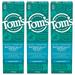 Tom s of Maine Botanically Bright Toothpaste Fluoride-Free Peppermint - 4.7 oz 3 each Pack of 4