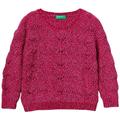 United Colors of Benetton Mädchen und Mädchen Maschenweite G/C M/L 16clg100g Pullover, Rosso Magenta 2e8, 3 Jahre