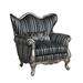 New Classic Furniture Monstrose Black Chair with Wing Back