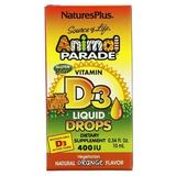 Nature s Plus Animal Parade Vit D3 200IU Drops 10ml 10ml Liquid