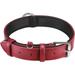 Dog Collar Heavy Duty Adjustable Weatherproof Dog Collar 360Â° Full Surround Super Soft Neoprene Liner Comfortable Durable Pet Collar for Small and Medium Dogs (Length2.5*55cm/0.9*21.6 inches)