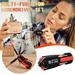 SDJMa Multifunctional 8-in-1 Screwdrivers Tool with Worklight and Flashlight Portable Multi Tool Screwdriver Professional Repair Tool General Screwdriver Multitool for Home Kitchen Car