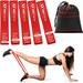 ASU Trainer Resistance Bands Loop Exercise Bands Stretch Bands for Exercise Set of 5