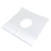 TOYMYTOY 200Pcs Disposable Face Hole Pillow Face Massage Cover Pad Neck Hole Cushion for Spa White