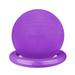 Ball Yoga Ball Chair Exercise Ball Chair with Base or Stand for Home Office Desk Sitting or Workout Antiburst Balance & Stability Ball Seat Gym Ball for Back Absï¼Œpurple