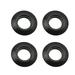 4Pcs/pack Kayak Paddle Drip Rings Kayak Canoe Paddle Drip Rings Paddle Accessories for Kayak Canoe Rafting Paddles Shaft