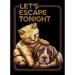 LETS ESCAPE TONIGHT Poster Print - Adam Lawless (18 x 24)