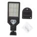 Led Solar Street Lights Outdoor 72 Led Remote Control Solar Parking Lot Lights Wireless Ip65 Motion Sensor Solar Security Wall Light for Garden Street Deck Yard Garage Patio