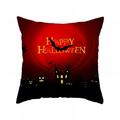2Pcs/Set Halloween Pillowcase Pumpkin Witch Throw Pillowcase Autumn Decoration Trick Or Treat Cushion Cover Linen Cushion Cover (45X45Cm/18X18 )