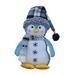 Christmas Decoration Doll Plush Arctic Themed Indoor Outdoor Animals Figures penguin