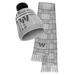 Women's WEAR by Erin Andrews Washington Commanders Plaid Knit Hat with Pom & Scarf Set