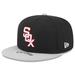 Men's New Era Black/Gray Chicago White Sox On Deck 59FIFTY Fitted Hat