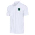 Men's Antigua White Slippery Rock Pride Tribute Polo