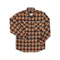 Filson Men's Field Flannel Shirt, Amber Rust/Gray SKU - 861373