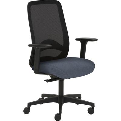 Bürostuhl MAYER SITZMÖBEL "myTRITON", blau (jeansblau, schwarz), B:70cm, Polyester, Stühle Image