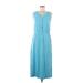 Lands' End Casual Dress: Blue Dresses - Women's Size 6