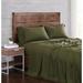 Brooklyn Loom Brooklyn 4 Piece Linen Guest Room Sheet Set Case Pack Linen in Green | King | Wayfair 783048229366