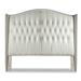 Kristin Drohan Collection Charles King Upholstered Wingback Headboard Linen in Brown | 70 H x 83 W x 11 D in | Wayfair CHARLES_HDBRD_CK_LNCR_NONE