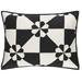 Pine Cone Hill 200 Thread Count Geometric 100% Cotton Sham 100% Cotton in Black | 20 H x 26 W in | Wayfair PC4290-SHS