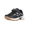 Indoorschuh ENDURANCE "Tasi", Kinder, Gr. 32, schwarz-weiß (schwarz, weiß), Kunstfaser, Polyurethane, sportlich, Schuhe, mit praktischer Hallensohle und einfachem Verschluss