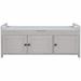 Red Barrel Studio® Ballimamore Storage Bench Solid + Manufactured Wood in Gray | 18 H x 43.5 W x 16 D in | Wayfair 1C6FE3A7D30C4F0495DC553B4310D146