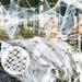 The Holiday Aisle® 1000sqft Emulate Spider Web w/20 Fake Spiders Halloween Party Garden House Decor in White | 6.63 H x 6.24 W x 0.78 D in | Wayfair