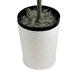 Primrue 6-Foot Olive Tree in White Metal Base Plastic/Metal in Black | 72 H x 20 W x 20 D in | Wayfair 7A3C06099E05453BB62585F3301503A3