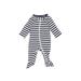 Child of Mine by Carter's Long Sleeve Outfit: Blue Print Bottoms - Size 0-3 Month
