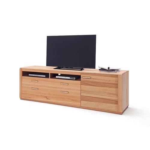 TV-Lowboard Kernbuche 224 cm extra hoch 70 cm Sanremo