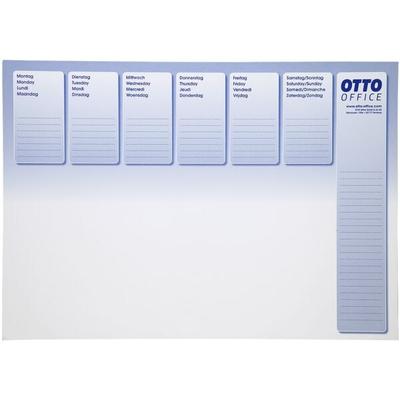 Schreibunterlage mit Wochentagen »Home Office« 420x297 mm blau, OTTO Office