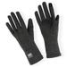 MERIWOOL Merino Wool Unisex Glove Liners for use with Touch Screens in Charcoal Gray - X-Large