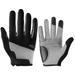 Mountain Bike Gloves - non-slip gel mat gloves Motorcycle gloves Riding gloves - black